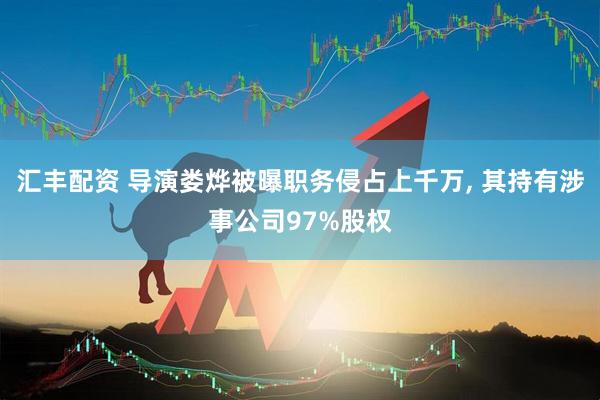 汇丰配资 导演娄烨被曝职务侵占上千万, 其持有涉事公司97%股权
